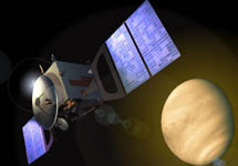 Venus Express. Фото с сайта www.uk2planets.org.uk