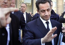 Министр внутренних дел Николя Саркози. Фото АР