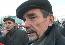 Лев Пономарев и Гарри Каспаров на митинге. Фото Д.Борко/Грани.Ру