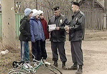 Красноярская милиция ище пропавших детей. Фото с сайта Newsru.com