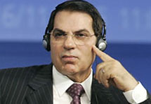 Президент Туниса Бен Али. Фото с сайта AP.