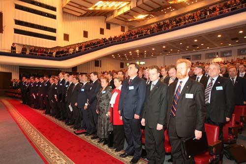 Шестой съезд Единой России. Фото с сайта партии