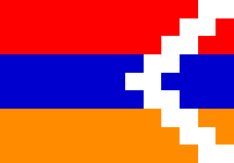 Флаг Арцаха (нагорный Карабах)
