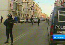 Антитеррористическая операция испанской полиции. Кадр 1 канала