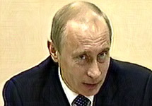 Владимир Путин. Кадр НТВ