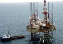 Нефтяная платформа в дельте Нигера. Фото с сайта компании Royal Dutch Shell