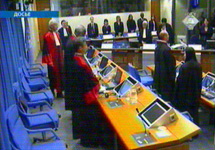 Гаагский суд. Кадр 1 телеканала