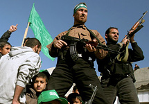 Хамас празднует победу. Фото АР