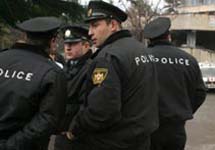 Грузинская полиция. Фото РИА Новости