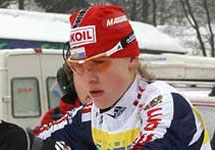 Наталья Матвеева. Фото с сайта журнала "Лыжный спорт"