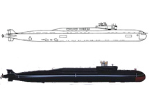 Проект 955 "Борей". Фото с сайта www.submarine.id.ru