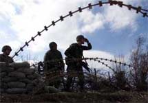 Американский патруль на границе Косово и Македонии. Фото Reuters