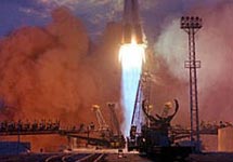 С Байконура на МКС стартовал космический корабль Союз ТМА-8. Фото РИА "Новости"