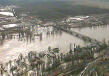 Наводнение в Чехии. Кадр 1 телеканала