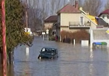 Наводнение в Чехии. Кадр НТВ