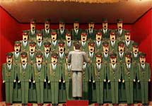 Военный хор. Фото с сайта museum.ru