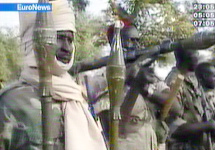 Повстанцы в Чаде. Кадр EuroNews
