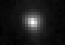 Снимок планетоида 2003 UB313, полученный "Хабблом", с сайта www.gps.caltech.edu/~mbrown/planetlila/