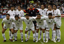 Сборная Ирана по футболу. Фото с сайта www.football.co.uk