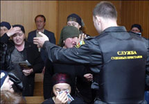 Судебное заседание по делу Кулаева. Фото "Новой газеты"