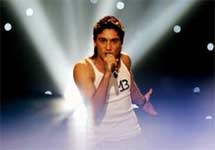 Выступление Димы Билана на Евровидении. Фото с сайта  YahooNews