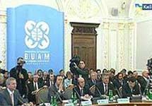 Саммит ГУАМ. Кадр Пятого канала украинского телевидения