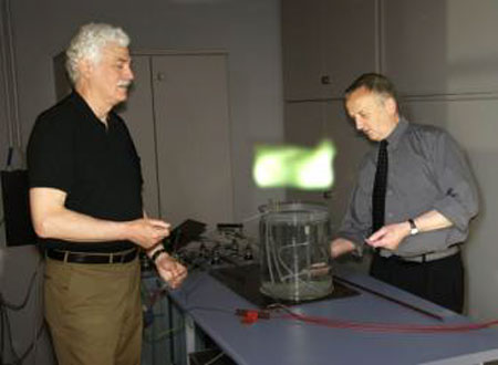 Получение шаровой молнии в лаборатории. Фото Max-Planck-Institut für Plasmaphysik