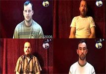 Похищенные в Ираке сотрудники российского посольства. Изображение с сайта ВВС