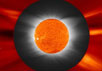 Компьютерное моделирование солнечной короны для мартовского солнечного затмения. Изображение с сайта www.nsf.gov