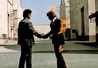 Обложка альбома Pink Floyd - Wish you were here