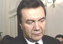 Виктор Янукович. Съемки НТВ