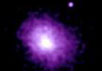Постоянную Хаббла получают, измеряя скорости, с которыми удаляются от нас скопления галактик, и деля их на расстояния до этих скоплений. Иллюстрация NASA/CXC/MSFC/M.Bonamente et al. с сайта PhysOrg.com