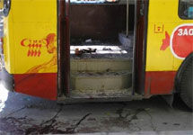 Взрыв троллейбуса в Тирасполе. Фото ИА REGNUM