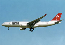 Самолет компании Northwest Airlines. Фото с сайта airliners.net