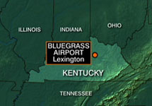 В Кентукки разбился самолет. Изображение с сайта CNN