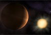 TrES-2. Изображение Jeffrey Hall, Lowell Observatory с сайта www.astro.caltech.edu/~ftod/tres/tres2.html