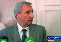 Посол России в Грузии Вячеслав Коваленко, кадр НТВ