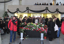 Похороны Анны Политковской. Фото Граней.Ру