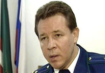 Прокурор Чечни Валерий Кузнецов. Кадр НТВ