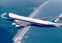 Основной самолет американского президента. Фото с сайта boeing.com
