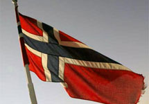 Флаг Норвегии. Фото с сайта koti.mbnet.fi