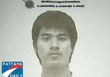 Фоторобот подозревамого в убийстве россиянок. Изображение с сайта Pattaya Daily News