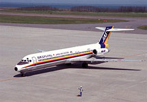 Самолет MD-87. Фото с сайта www.ginzado.ne.jp