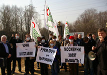 Митинг против вырубки Царицынского парка. Фото с сайта www.prima-news.ru