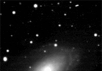 Астероид 2006 VV2 (небольшое вытянутое пятнышко в правом верхнем углу снимка), совершающий пролет по земному небу на фоне спиральной галактики M81 (в Большой Медведице). Фото Robert Long of Vado, New Mexico / via SpaceWeather.com с сайта www.msnbc.msn.com