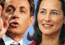 Николя Саркози и Сеголен Руайяль. Коллаж Граней.Ру