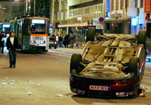 Беспорядки в Таллине. Фото с сайта  NewsProm.Ru