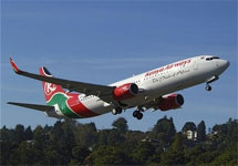 "Боинг-737-800" авиакомпании Kenya Airways. Фото АР