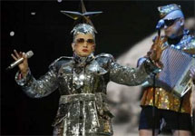 Верка Cердючка в финале Евровидения-2007. Фото с сайта YahooNews