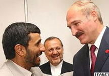 Махмуд Ахмадинеджад и Александр Лукашенко. Фото Fars